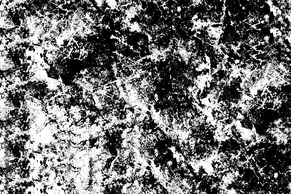 Grunge texture is black and white. The background is made of dirt, chips, scuffs, and wear. Old vintage surface splattered with ink. Soiled backdrop template Grunge texture is black and white. The background is made of dirt, chips, scuffs, and wear. Old vintage surface splattered with ink. Soiled backdrop template