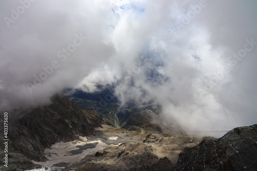 Profondità al Monte Bianco