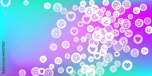 Social media marketing, Communication networking