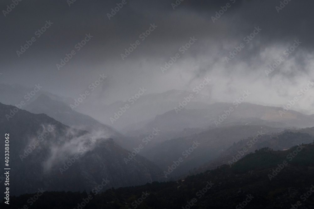 clouds lifting up from the mountains clouds lifting up from the mountains