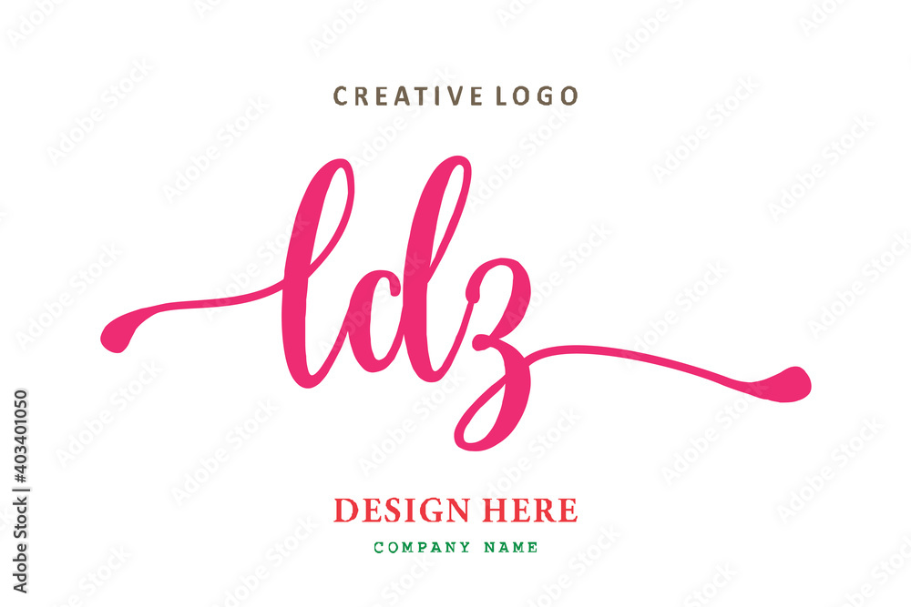 LDZ lettering logo is simple, easy to understand and authoritative LDZ lettering logo is simple, easy to understand and authoritative