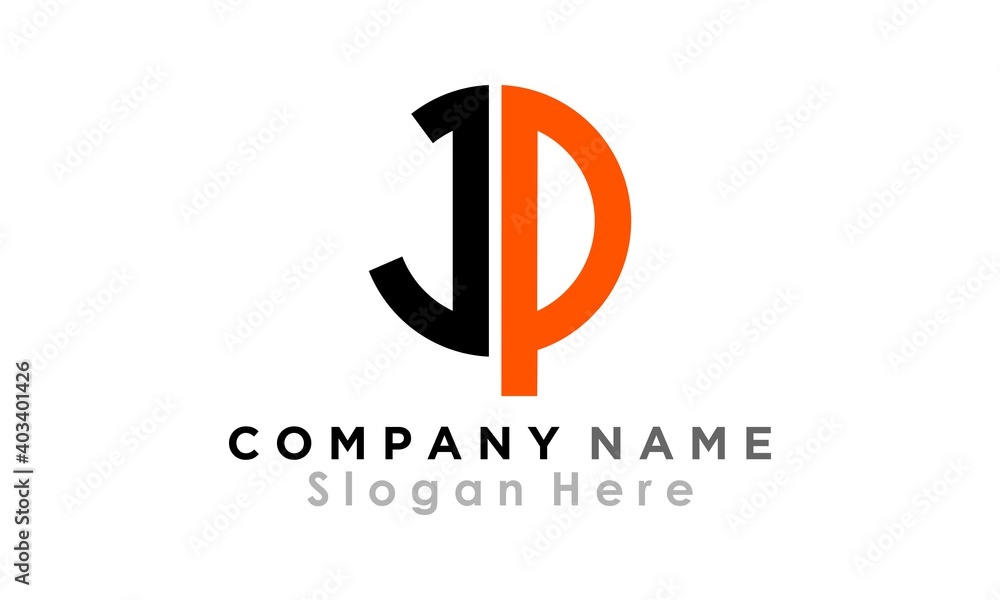 icon logo JP letter icon logo JP letter