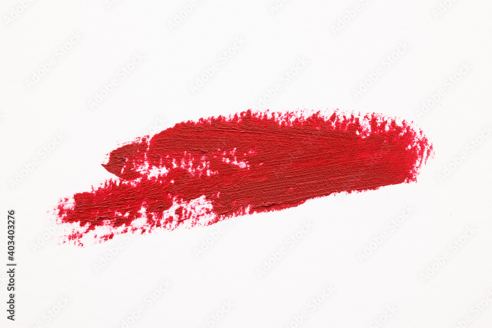 Red lipstick marks on white paper Pictures for female cosmetics Red lipstick marks on white paper Pictures for female cosmetics