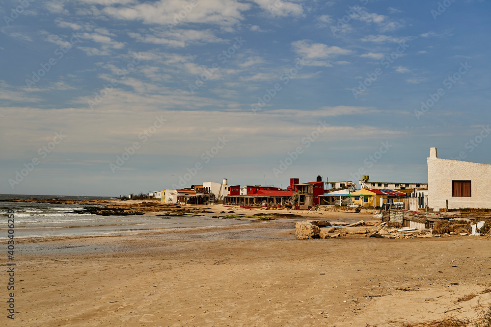 Cabo Polonio is a small settlement located in the eastern coast of Uruguay in the Rocha Department, with no roads connecting it to the outside world, South America