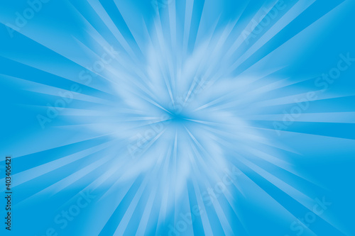 Abstract geometric white and blue color background. Vector, illustration.