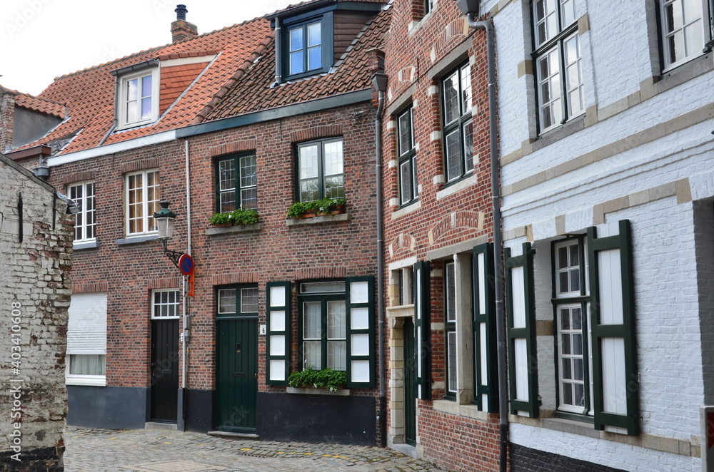 Picturesque street in the old town