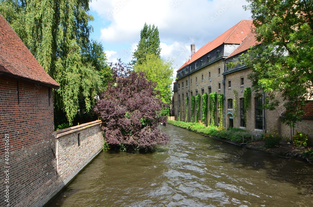 Tremendous canal in the old town