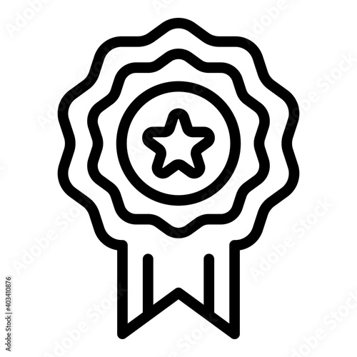 Expertise success icon. Outline expertise success vector icon for web design isolated on white background