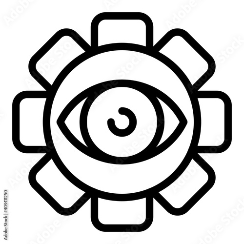 Expertise essence icon. Outline expertise essence vector icon for web design isolated on white background