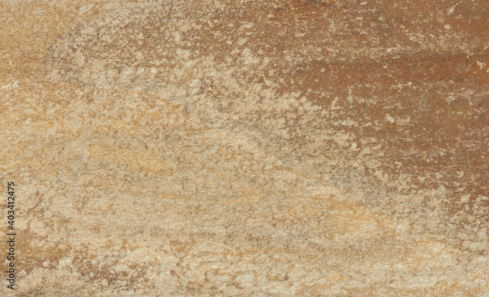 Natural brown stone close up