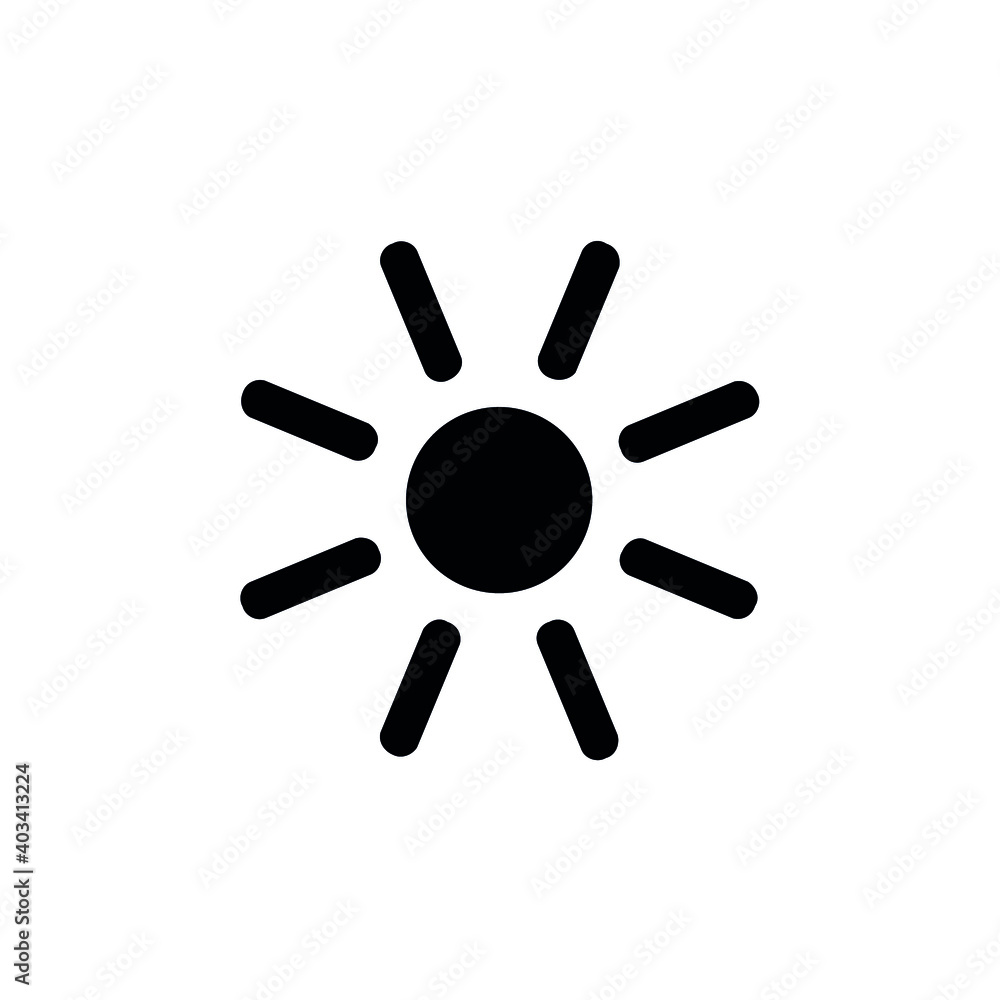 Sun vector icon set. Vector emblems of sun. Sun vector icon set. Vector emblems of sun.