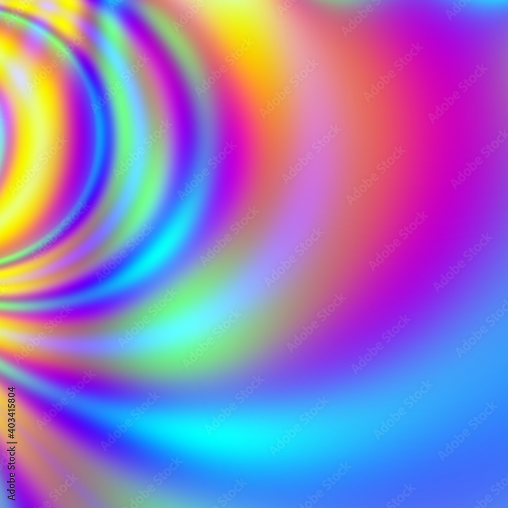 Fototapeta premium Wave energy art abstract colorful summer background