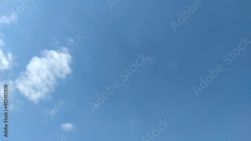 blue sky and clouds