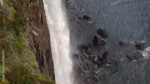 a beautiful view on to mealt falls photo