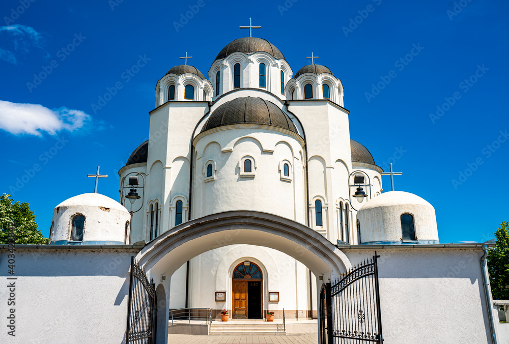 Orthodox church in Telep, Novi Sad, Serbia