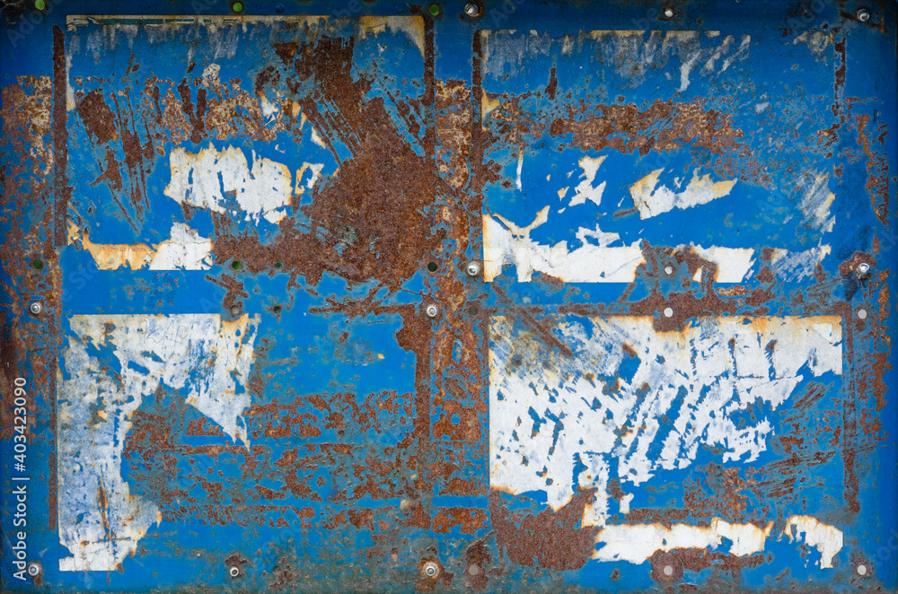 rusty metal background