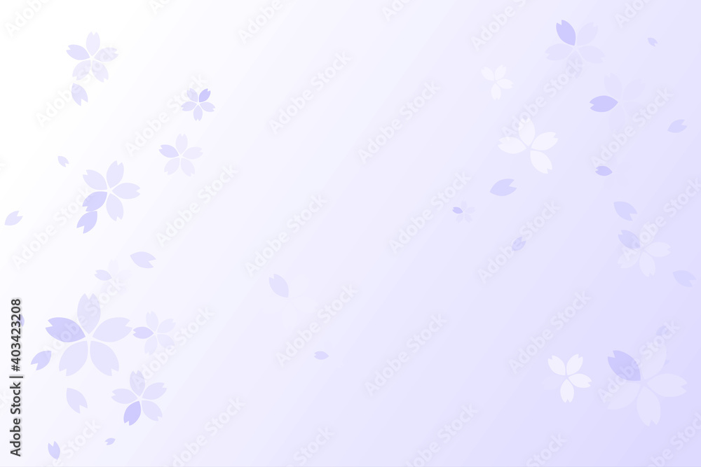 Gradient_background_Sakura_Flower_Cherry