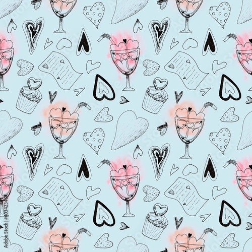 valentine's day pattern