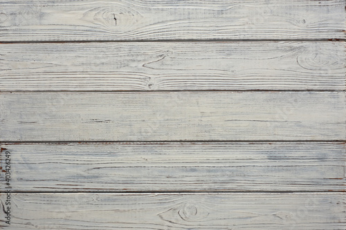 White aged rustic wooden planks texture background