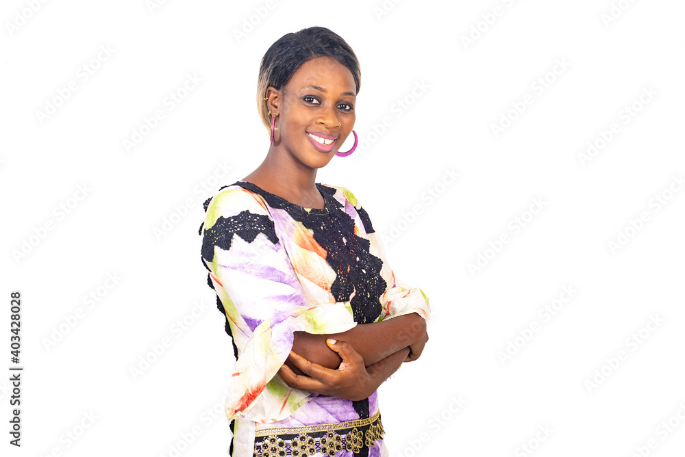 beautiful young serious woman crossing her hands. beautiful young serious woman crossing her hands.