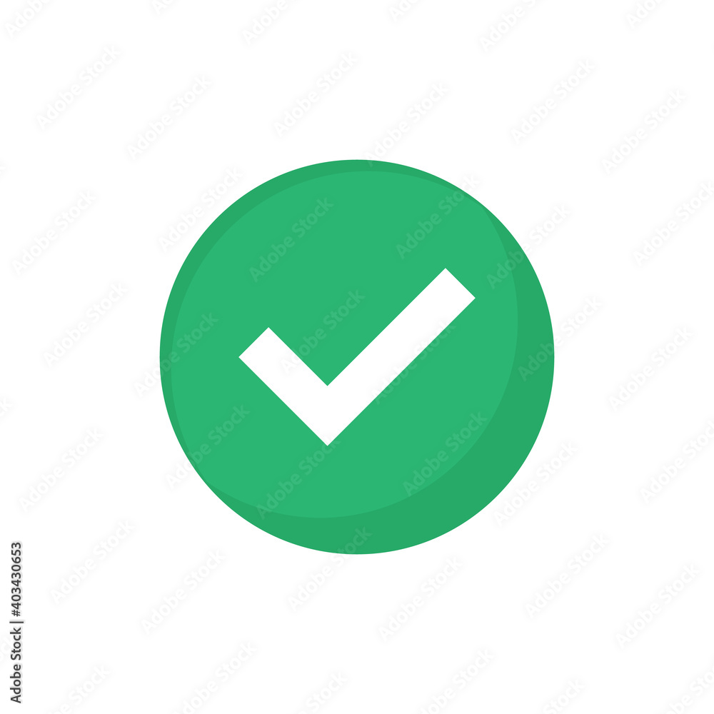 Set checkbox icon isolated on white background. Vector Set checkbox icon isolated on white background. Vector