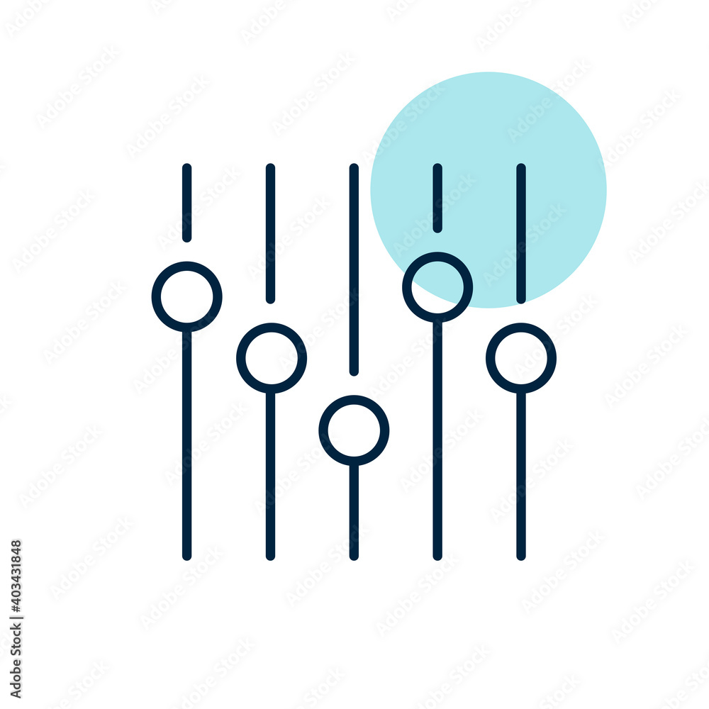Equalizer vector icon. Music sound wave symbol Equalizer vector icon. Music sound wave symbol