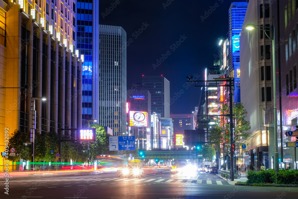 日比谷、有楽町 夜景