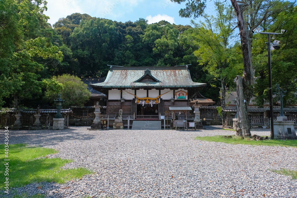 田辺市 闘鶏神社 拝殿