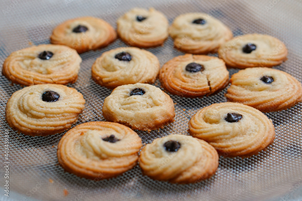 A closeup of Pakistani biscuits cookies. A closeup of Pakistani biscuits cookies.