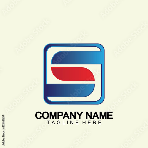 Free Download Business corporate letter S logo design vector. - GFXLoad