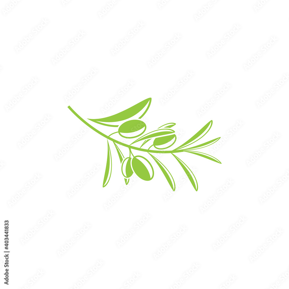olive icon vector illustration design template olive icon vector illustration design template