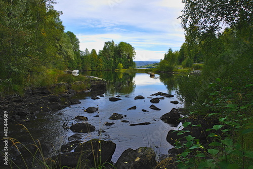 Bjoneroa on Randsfjorden, Innlandet County, Norway photo