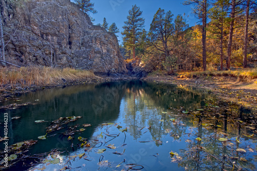 Pomeroy Tanks near Sycamore Falls, located in the Kaibab National Forest near Williams, Arizona, United States of America, North America photo