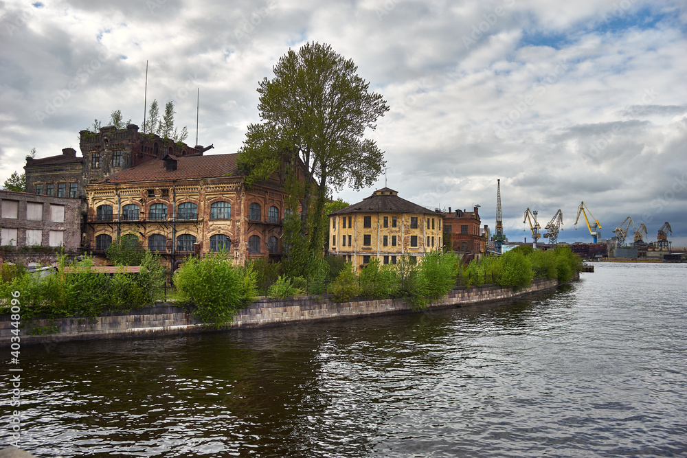 Fototapeta premium Channel at St. Petersburg