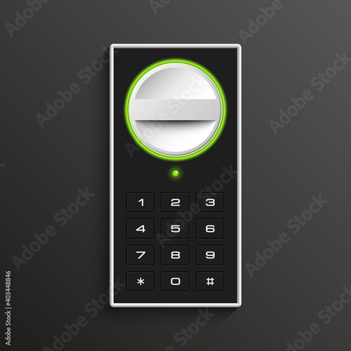 Image of a steel safe. Armored box background. The door safe a bank vault with a combination lock. Reliable Data Protection. Long-term savings. Deposit box safe icon.Protection of personal information