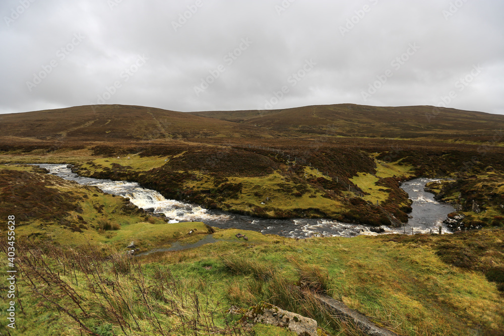 Scottish landscape of the Isle of Skye, Scotland Scottish landscape of the Isle of Skye, Scotland