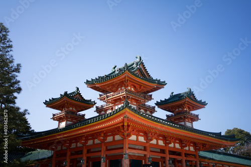Fototapeta Naklejka Na Ścianę i Meble -  京都の建造物
