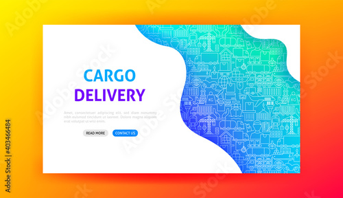Cargo Delivery Landing Page