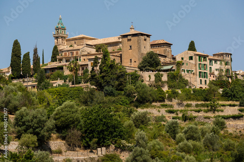 Valldemossa, sierra de tramuntana, Mallorca, balearic islands, spain, europe