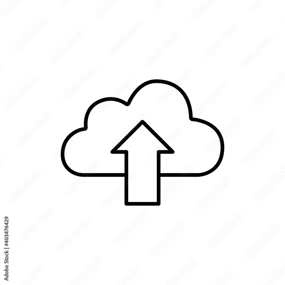 Upload sign vector icon collection. Upload button. Load symbol. Upload sign vector icon collection. Upload button. Load symbol.