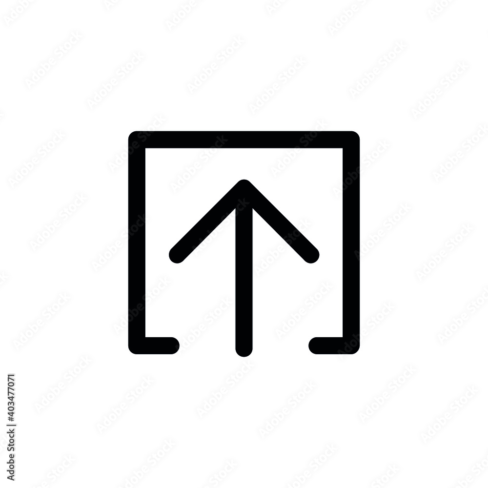 Upload sign vector icon collection. Upload button. Load symbol. Upload sign vector icon collection. Upload button. Load symbol.