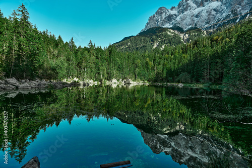 Fototapeta Naklejka Na Ścianę i Meble -  lake reflection