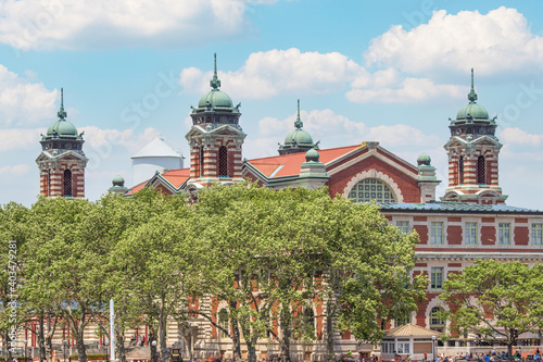 Ellis Island Immigration Museum New York City photo