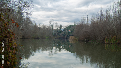 Fototapeta Naklejka Na Ścianę i Meble -  reflection in the lake