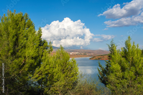 Beni Haroun Dam, Mila Algeria, is one of the largest dams in Africa, Mila Algeria photo