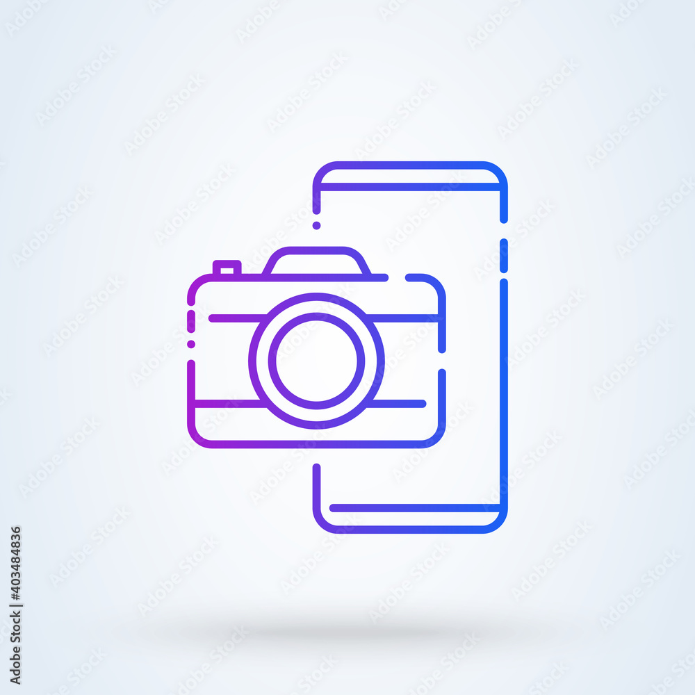 Camera icon, flat photo vector isolated. Modern simple photo sign. Instant fashion symbol for website design, mobile app. Logo illustration. Vector Simple modern icon design illustration. Camera icon, flat photo vector isolated. Modern simple photo sign. Instant fashion symbol for website design, mobile app. Logo illustration. Vector Simple modern icon design illustration.