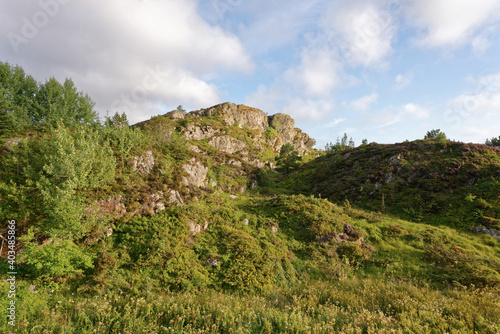 Norwegen - Hellesøy - Rubbegarnståne Fyr Wanderweg photo