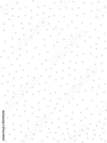 White background with gray polka dots. Snowy illustration for fashion prints, textiles, clothing, gliders, wrapping paper. Starry sky. 