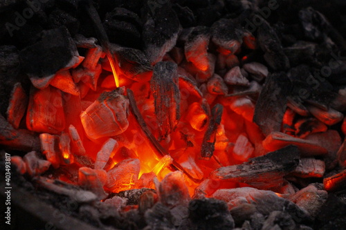 Burning Coal High Resolution Stock Photography