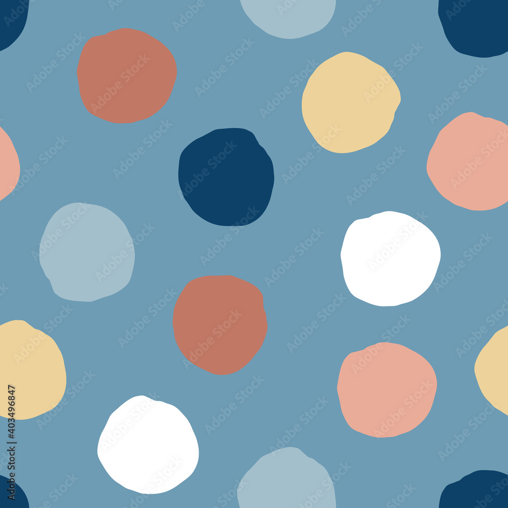 Seamless abstract pattern with geometric shapes. Collage hand drawn style. Trendy pastel colors. Vector illustration. Seamless abstract pattern with geometric shapes. Collage hand drawn style. Trendy pastel colors. Vector illustration.